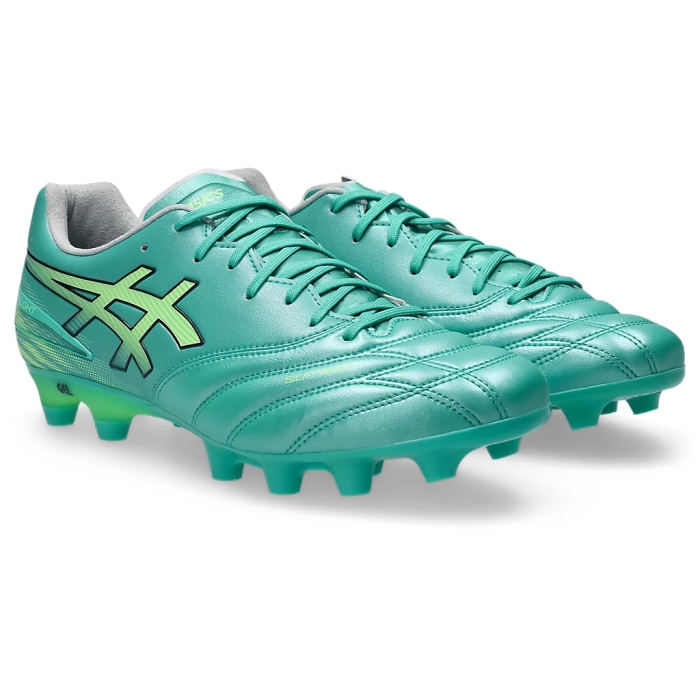 ASICS サッカーシューズ グリーン スパイク asics アシックス サッカースパイク DS LIGHT PRO WIDE ユニセックス