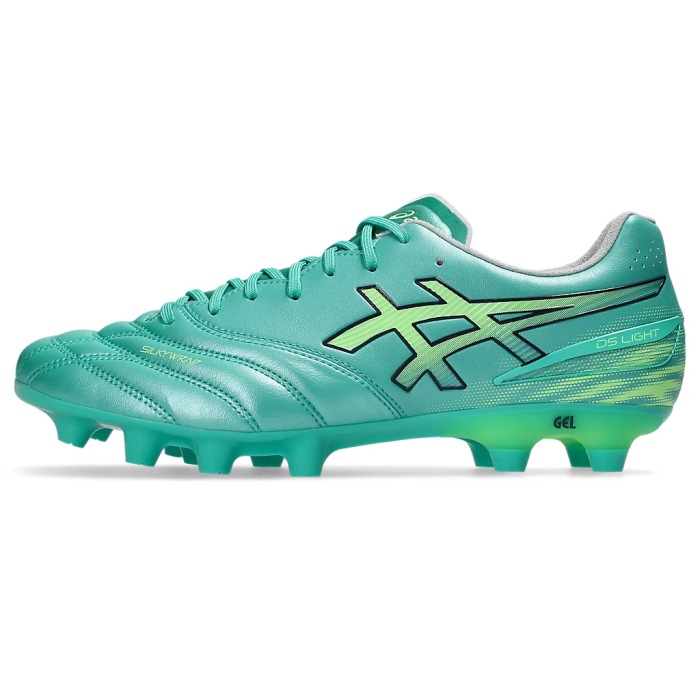 ASICS サッカーシューズ グリーン スパイク asics アシックス サッカースパイク DS LIGHT PRO WIDE ユニセックス