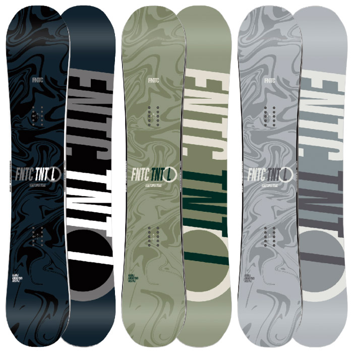 FNTC TNT スノーボード 板 143 ダブルキャンバー グラトリ FNTC エフエヌティーシー TNT L 24-25 グラトリ Wキャンバー 139 143