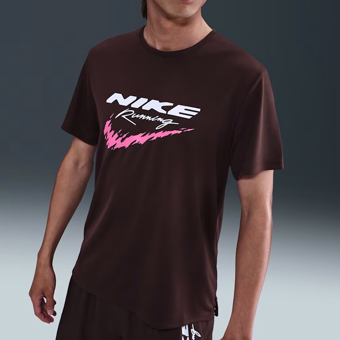NIKE ナイキ Tシャツ マイラー Dri-FIT UV ランニング トップ メンズ