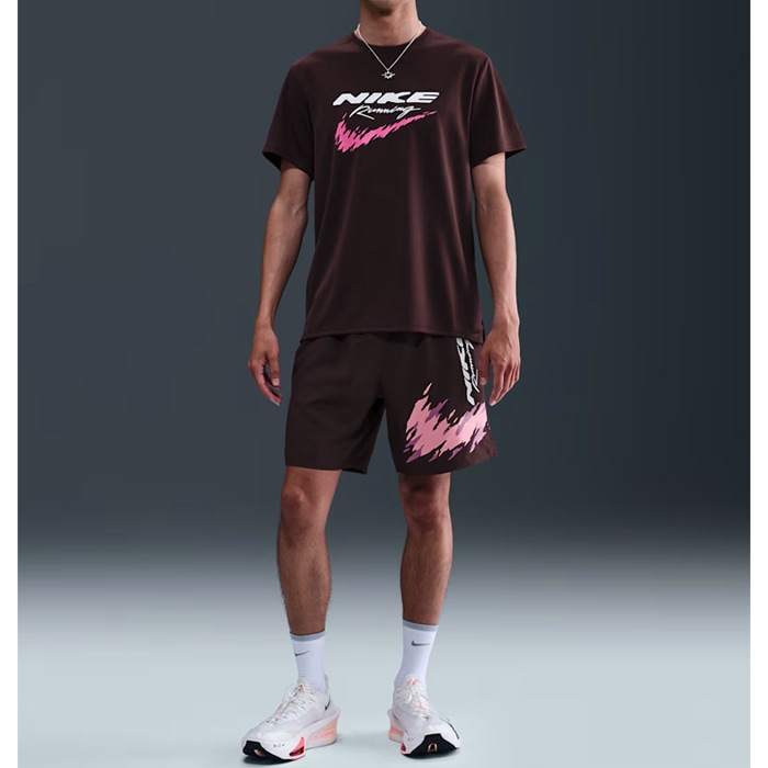 NIKE ナイキ Tシャツ マイラー Dri-FIT UV ランニング トップ メンズ