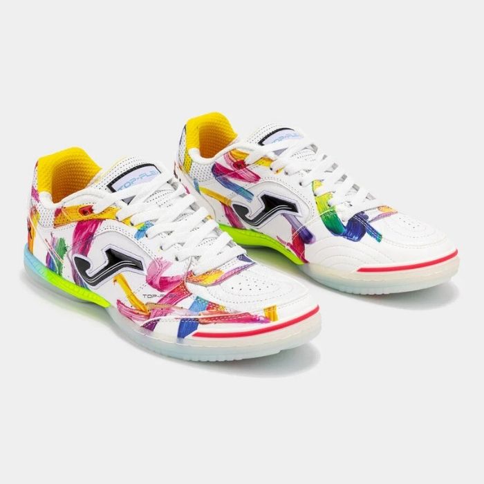 Joma ホマ MAXIMA WHITE インドア フットサルシューズ 26cm JOMA ホマ フットサルシューズ TOP FLEX 2676 BLANCO INDOOR トップ