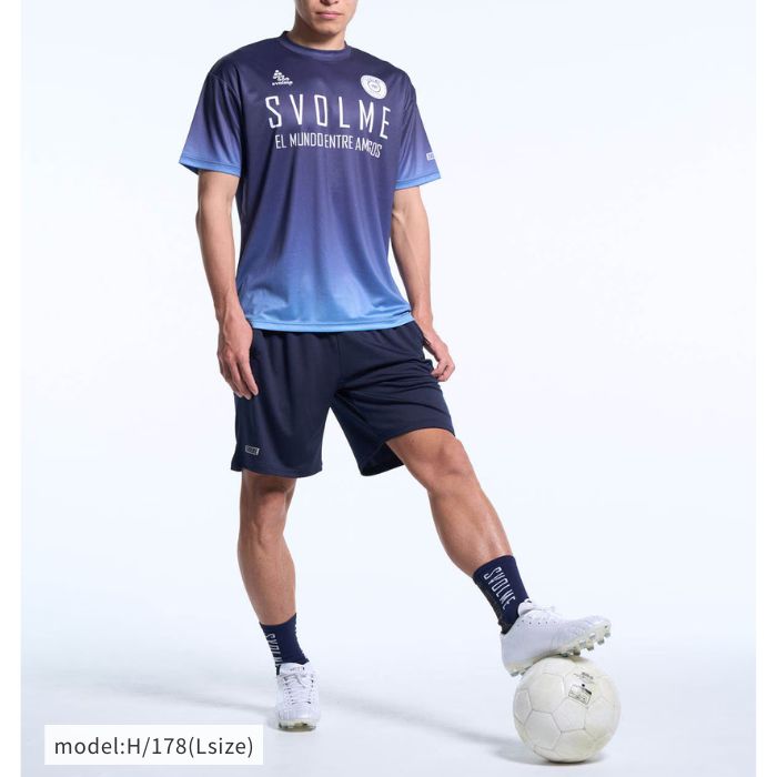 SVOLME スボルメ トップス グラデTRトップ ユニセックス Tシャツ 半袖