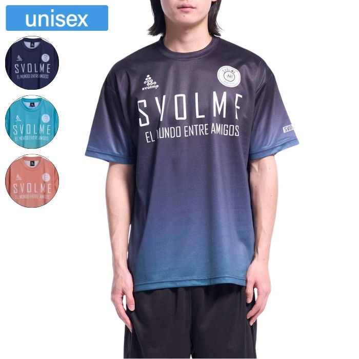 SVOLME スボルメ トップス グラデTRトップ ユニセックス Tシャツ 半袖
