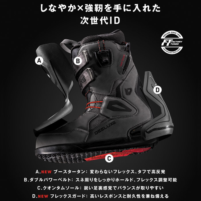 予約受付中】 26-27newモデル DEELUXE ディーラックス ID TEAM PRO
