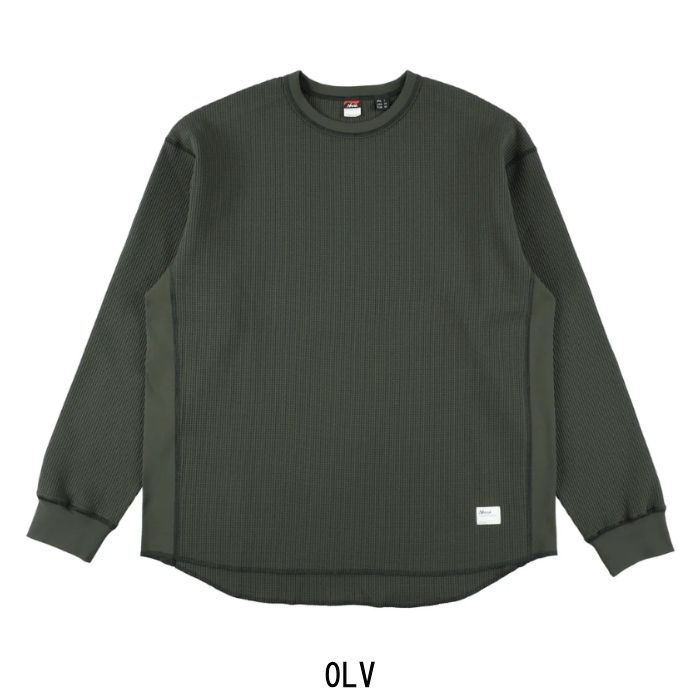 NANGA ナンガ トップス エアフレックス ワッフル ロングスリーブ T