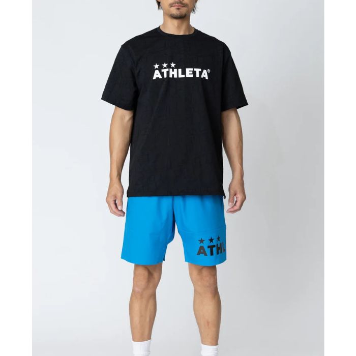 ATHLETA アスレタ トップス ジャガードメッシュプラTシャツ メンズ