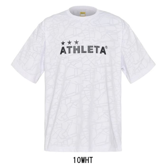 ATHLETA アスレタ トップス ジャガードメッシュプラTシャツ メンズ