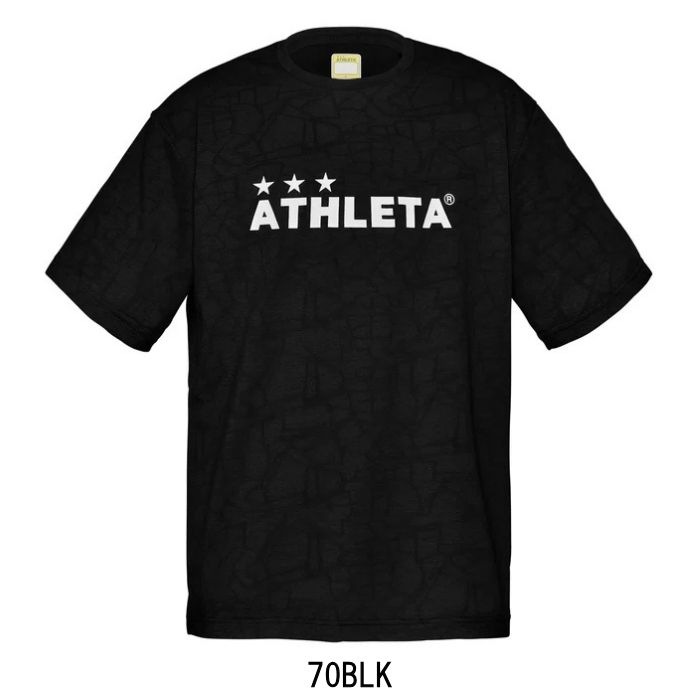 ATHLETA アスレタ トップス ジャガードメッシュプラTシャツ メンズ