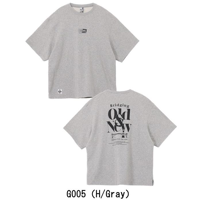 CHUMS チャムス Tシャツ ループパイルチャムスオールド&ニューショート 