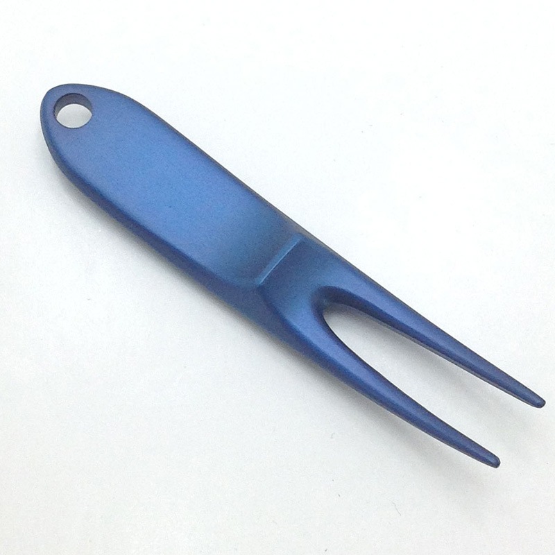 グリーンフォーク　2本刃　青色