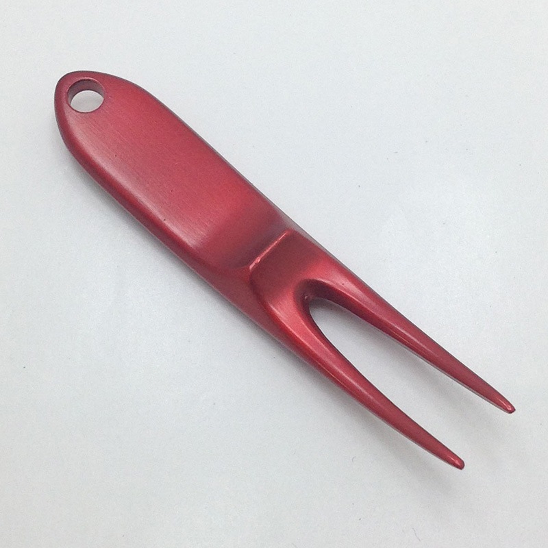 グリーンフォーク　2本刃　赤色