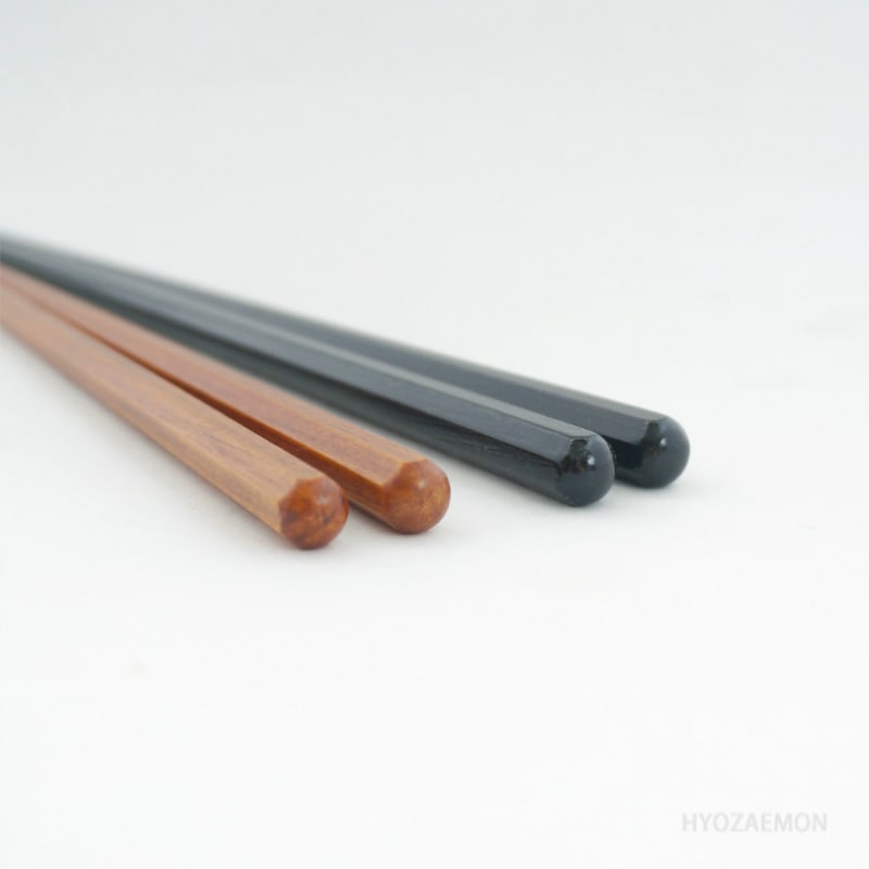 丸八箸と箸置きの夫婦セット