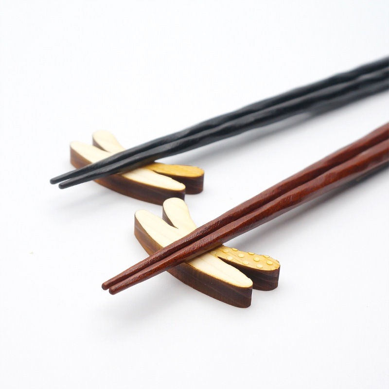 けずり箸と箸置きの夫婦セット