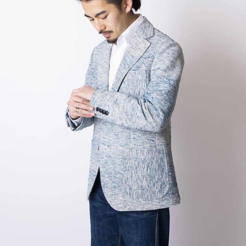 テーラードジャケット「AOFUJI」（商品番号_EJ003）