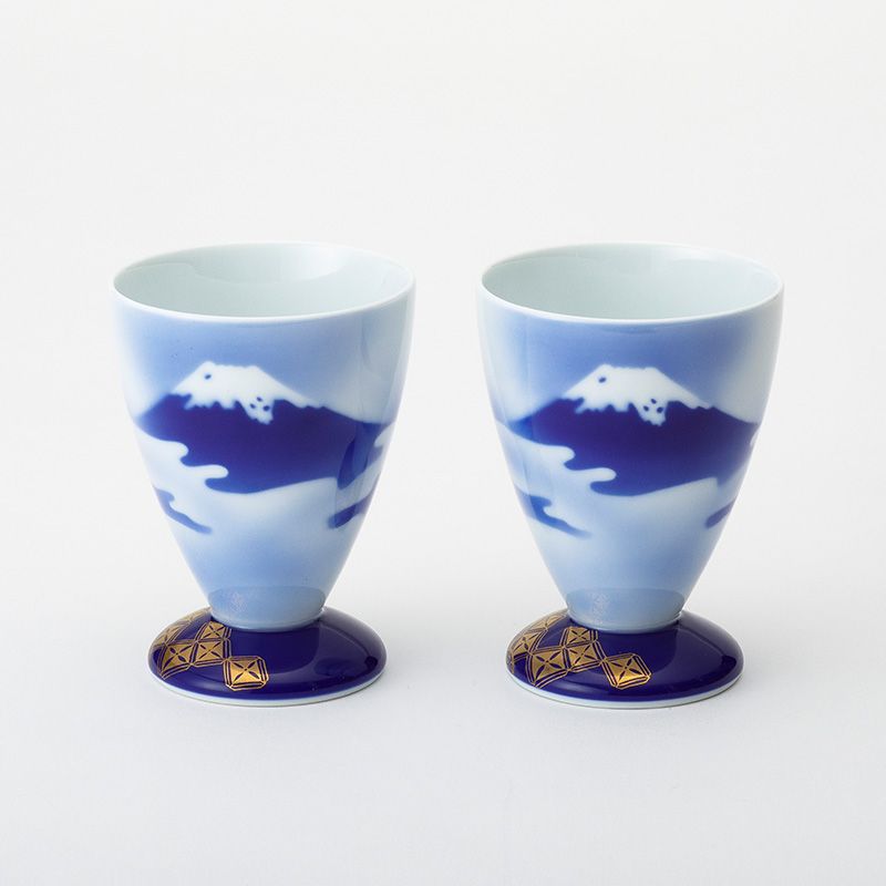 ブルーワイナリー ペア取皿 | すべての商品 | 深川製磁