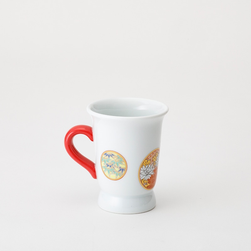 寿赤絵 チョコレートカップ