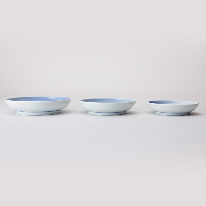 深川製磁 富士三景 祝い皿　３枚セット 富士三景 祝皿(3枚組) | すべての商品 | 深川製磁オンライン