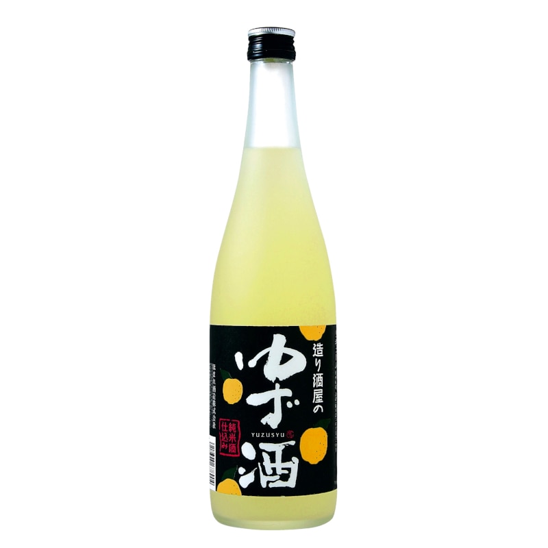 造り酒屋のゆず酒(純米酒仕込) 720ml(ほまれ酒造)