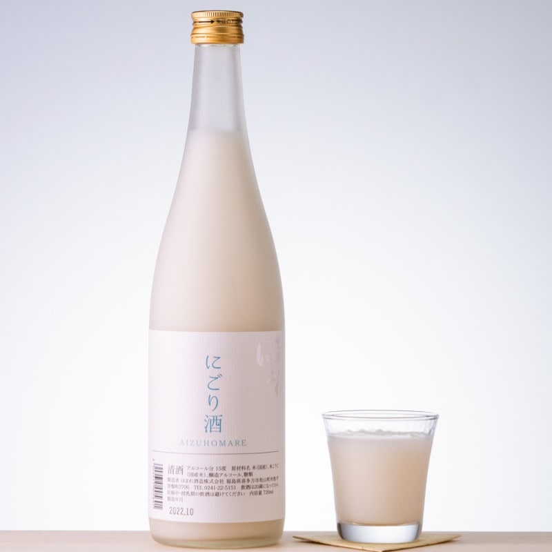 會津ほまれ にごり酒 720ml(ほまれ酒造)