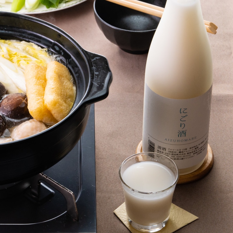 會津ほまれ にごり酒 720ml(ほまれ酒造)