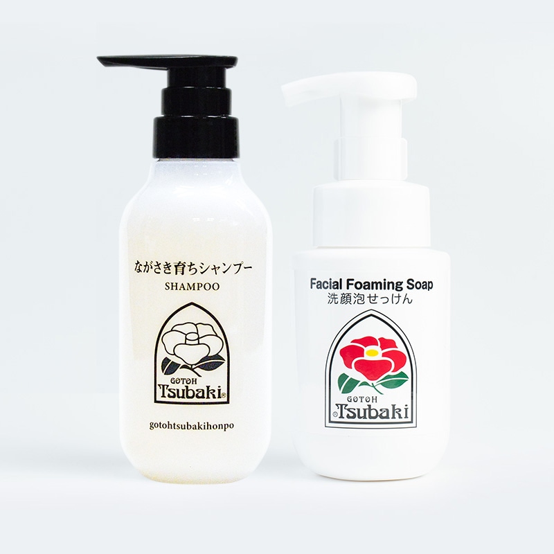 【お中元ギフト】ながさき育ちシャンプー＋洗顔泡せっけん