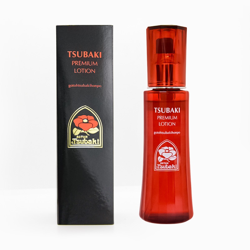 純粋椿油120ml+TSUBAKI PREMIUM LOTION <二層式化粧水> 120ml+ながさき育ちシャンプー ポンプ式+洗顔泡せっけん（BOX入り）