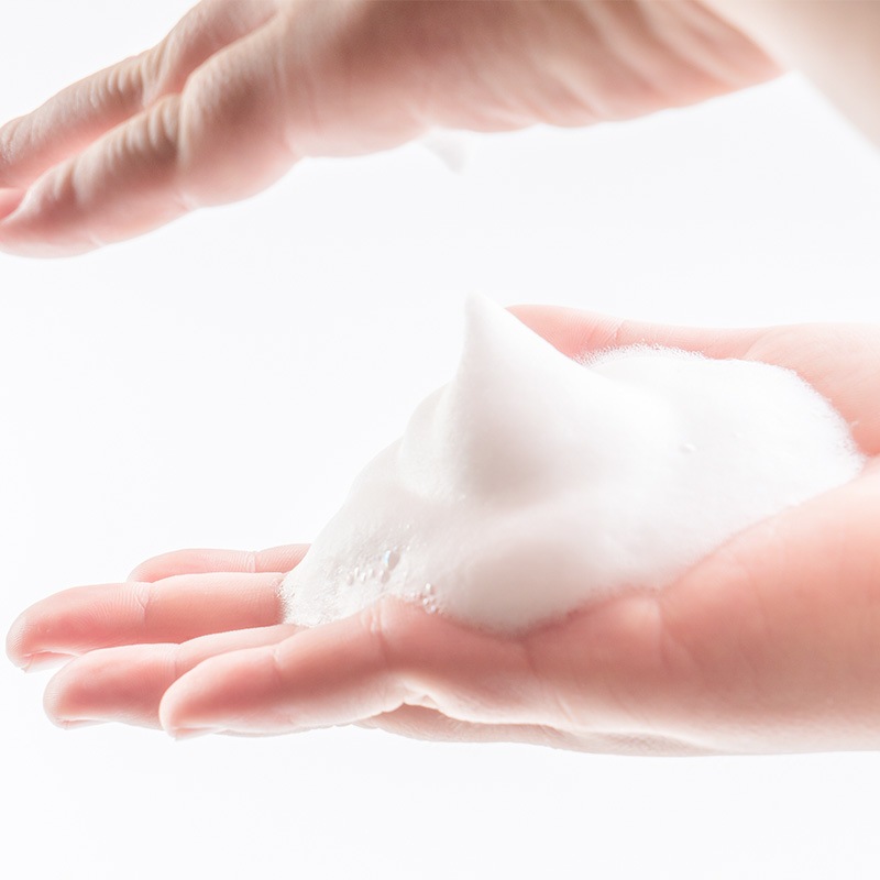 【お中元ギフト】洗顔泡せっけん+TSUBAKI PREMIUM LOTION<二層式化粧水> トラベルセット付