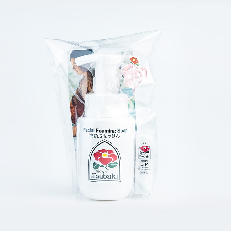 洗顔泡せっけん+リップのセット
