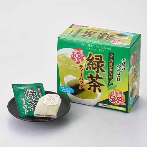 宇治抹茶入り緑茶ティーバッグ（2g×52p×12箱）