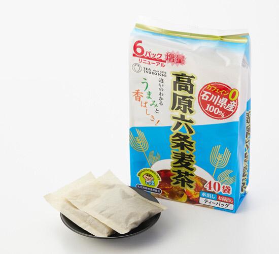 高原六条麦茶 ティーバッグ 10g×40包｜国内産六条大麦100％使用