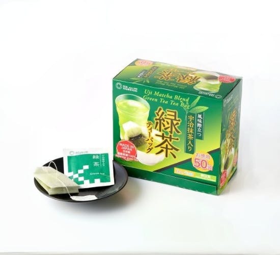 宇治抹茶入り緑茶ティーバッグ 1.8g×50p