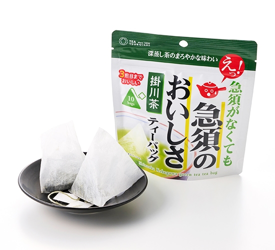 急須のおいしさ 掛川茶ティーバッグ 3g×10p｜まろやかな深蒸し掛川茶を