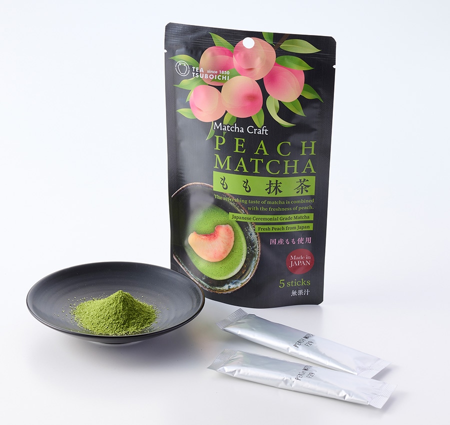 もも抹茶スティック（10g×5）｜国産もも×抹茶のフルーティードリンク