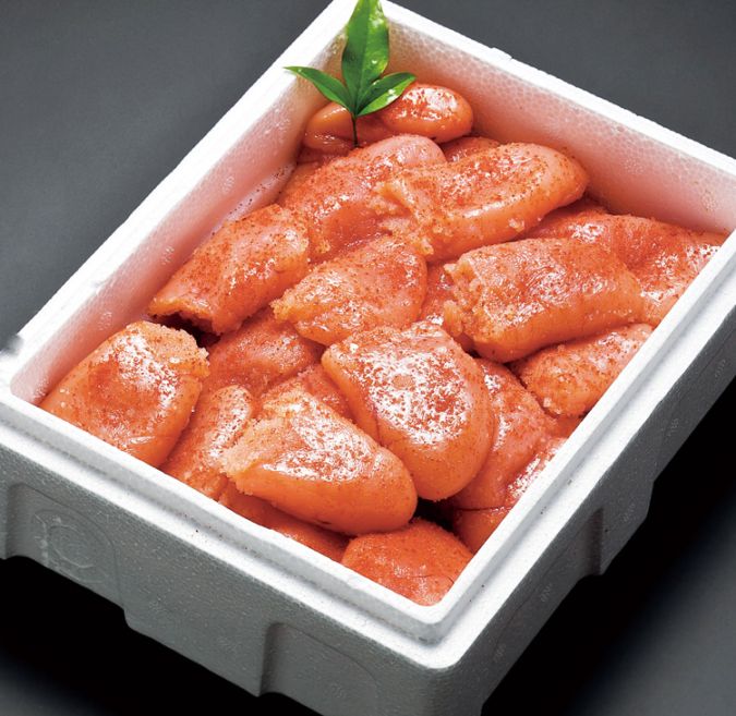 お得用 中切れ 無着色辛子明太子 1kg｜辛子明太子｜辛子明太子、たら