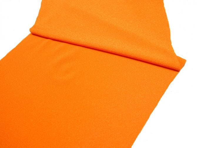 ポリエステル帯揚げ（ラミエール）「薄オレンジ色(№147)」 | 帯あげ