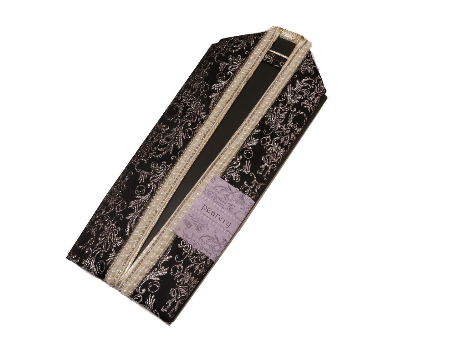 絹交織袋帯「灰白色の地に金色、銀色の菊の模様」 | 帯,帯(袋帯