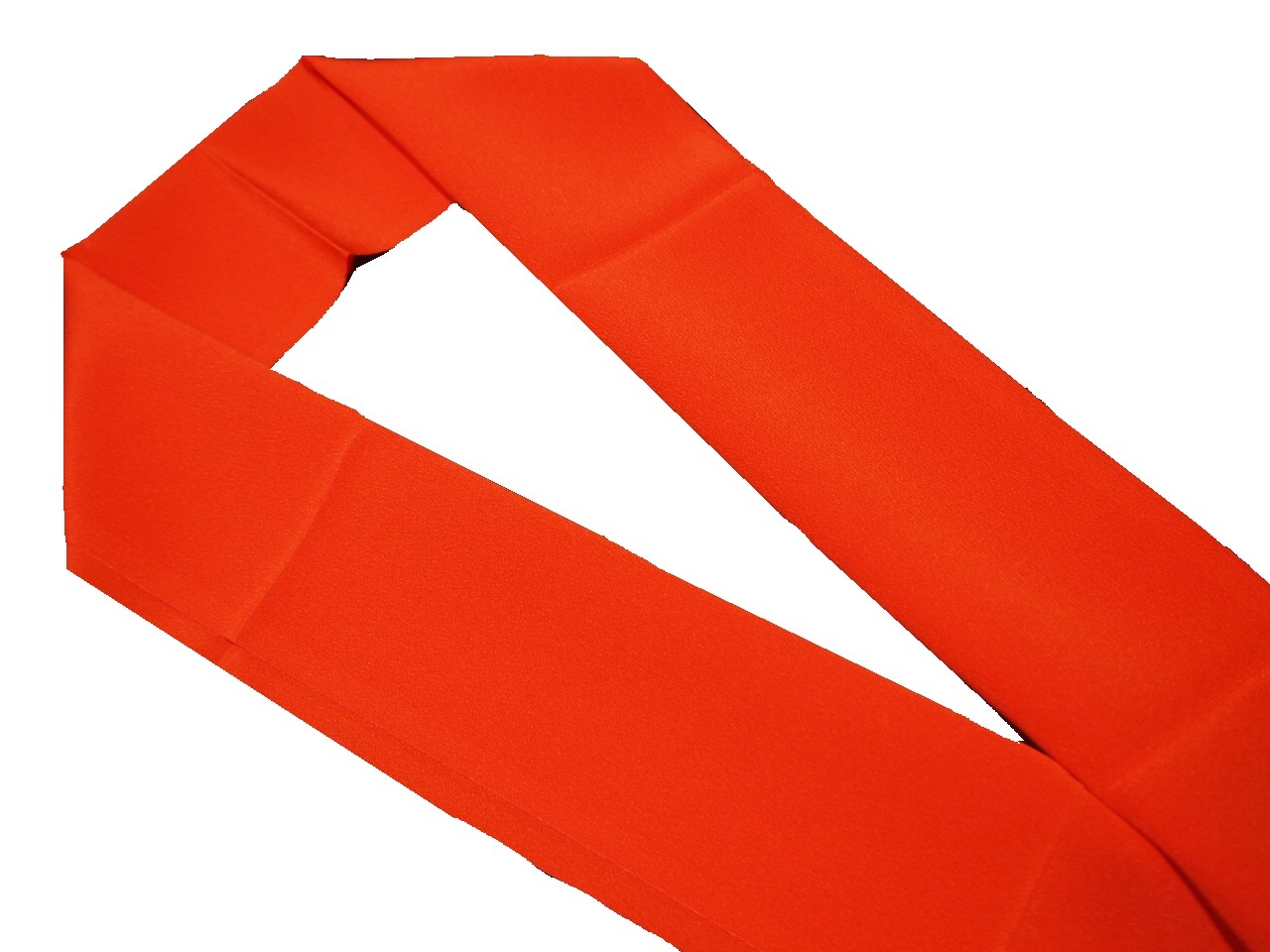 You10mamaさま売約済み　半衿　ポリエステル ポリエステル半衿（シルエース）「朱色（№20）」 | 半衿、伊達衿,半衿