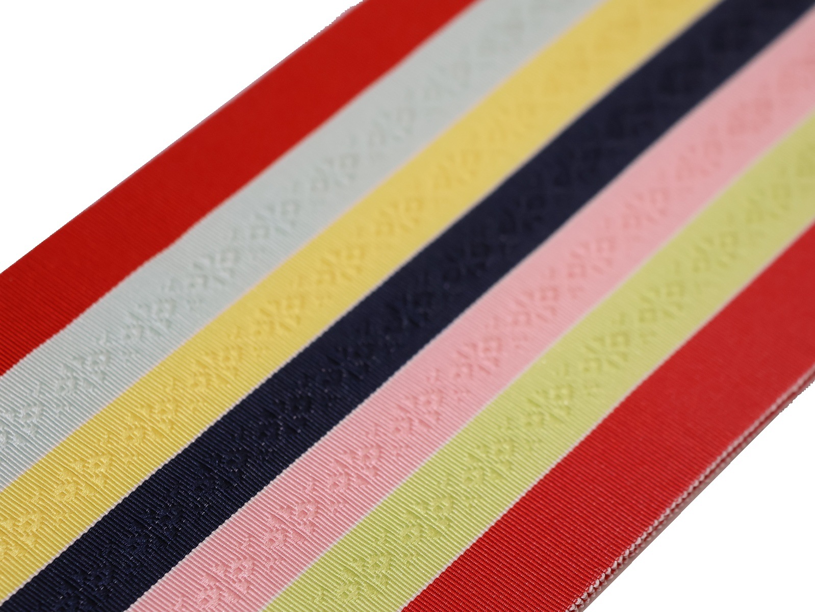 正絹博多織伊達締め「赤、水色、黄色、黒、ピンク、黄緑」 | 和装