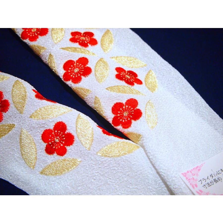 付け下げ刺繍菊橘七宝蛇籠亀甲着物094a d