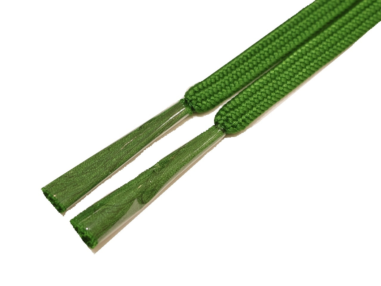 正絹帯締め(平組)「深い抹茶色」 | 帯締め,帯締め(色無地) | 新宿津田