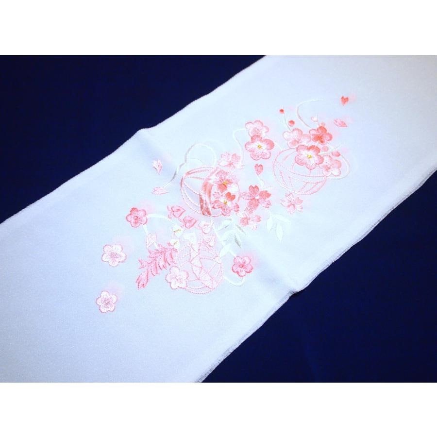【新品】誂え長襦袢 京都老舗銘店「おか善」桜色ピンク「梅花手絞り 梅ヶ枝紋意匠」 新品】誂え長襦袢 京都老舗銘店「おか善」桜色ピンク「梅花手