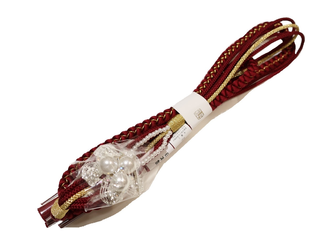 人気のエンジ　振袖と長襦袢と帯締めのみ 人気のエンジ 振袖と長襦袢と帯締めのみ