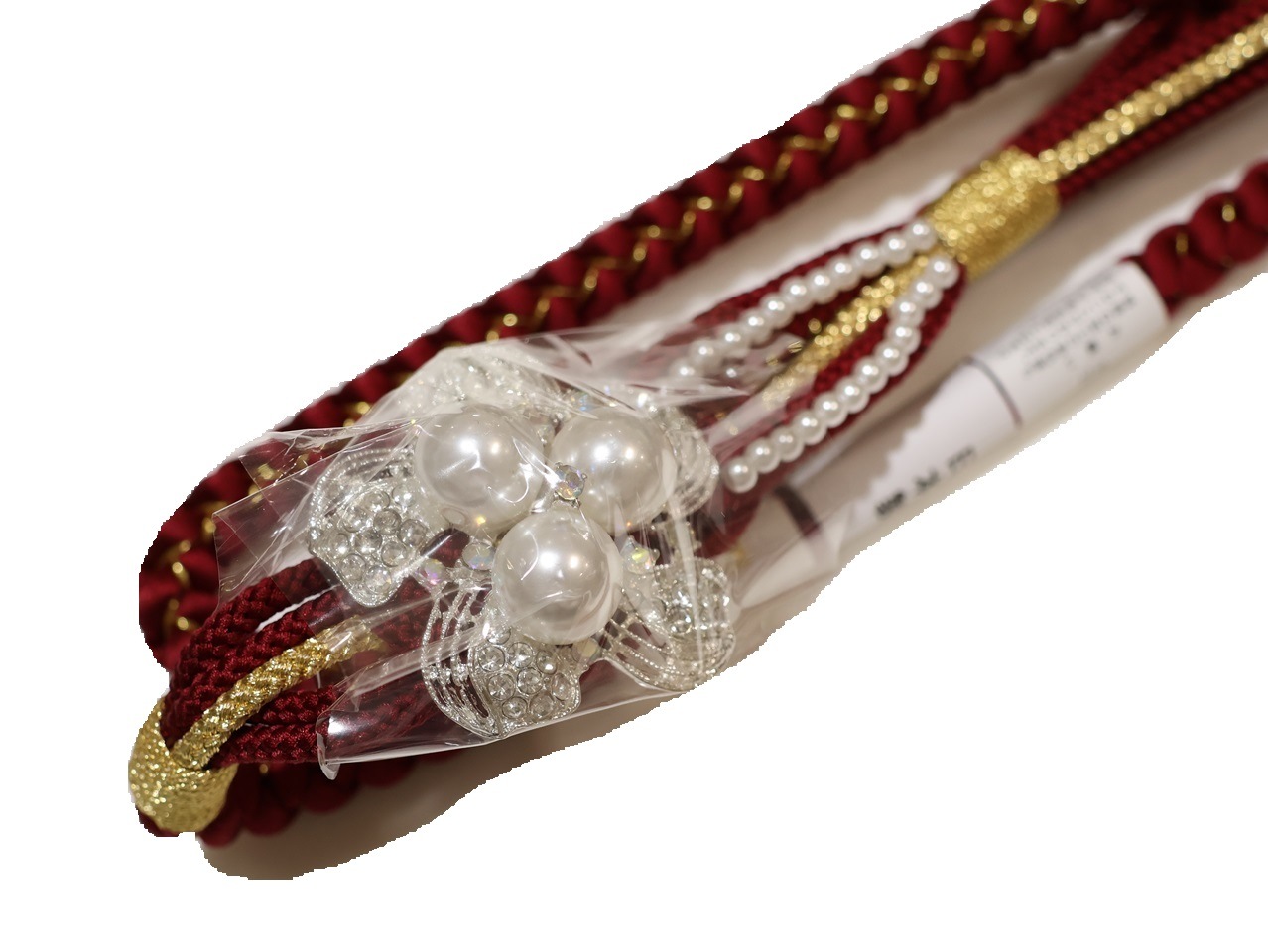 竹村 帯締め パール No.17 04200683 【24日〜マラソンP5】 帯締め