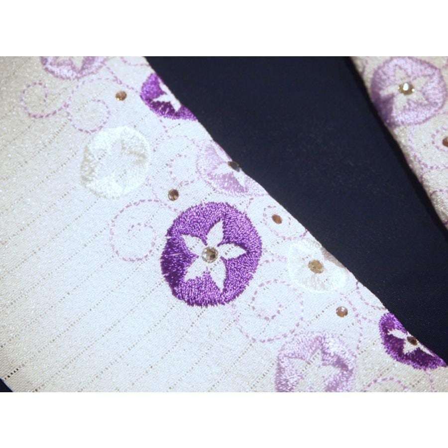 夏物　半衿　絽　6月7月8月に　麻　あさ　麻生地　お単衣や絽の着物に　刺繍 夏物 半衿 絽 6月7月8月に 麻 あさ 麻生地 お