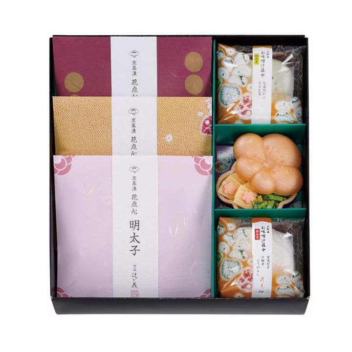 京茶漬・お吸い物最中：詰合せ 4袋入［J331］ 商品購入ページ | 京洛