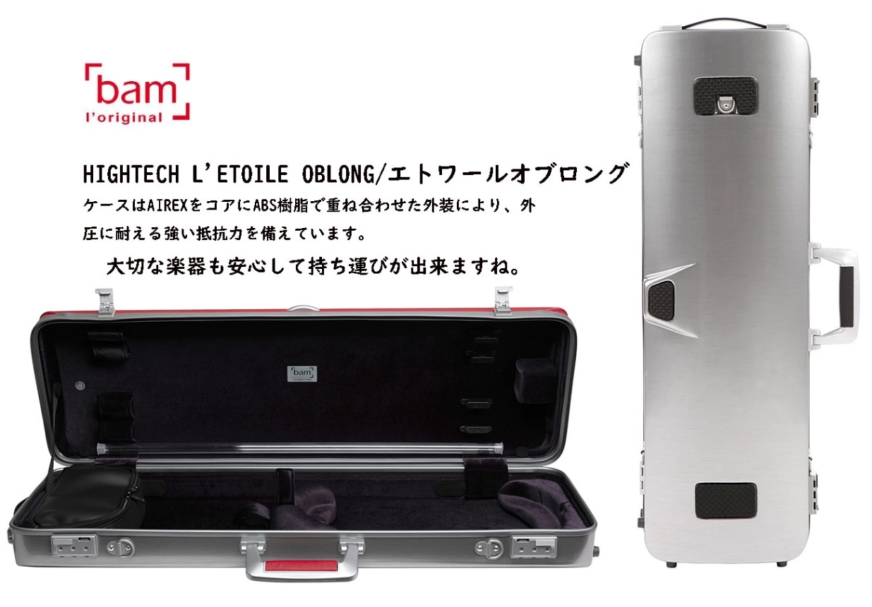 新品フランスBAM bonbon バイオリン ケース BONB2004XL 褐色