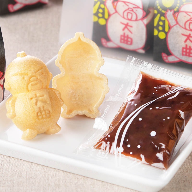 秋田のギフト 名産銘菓 おしゃれお菓子セット 大曲花火男最中 単品