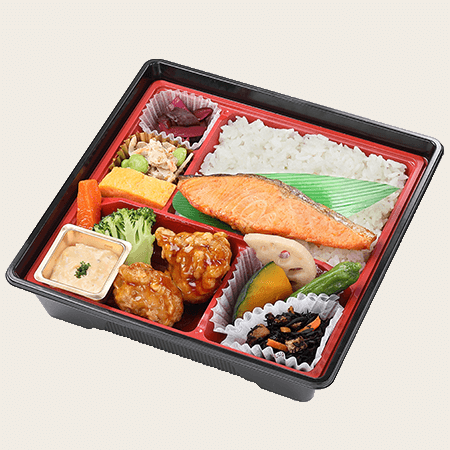 おもてなし塩鮭幕ノ内弁当│ロケ弁GP1位塚田農場おべんとラボ