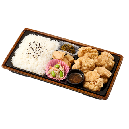 唐揚げ弁当〜ネギ香る特製ソース｜つか弁！by塚田農場おべんとラボ